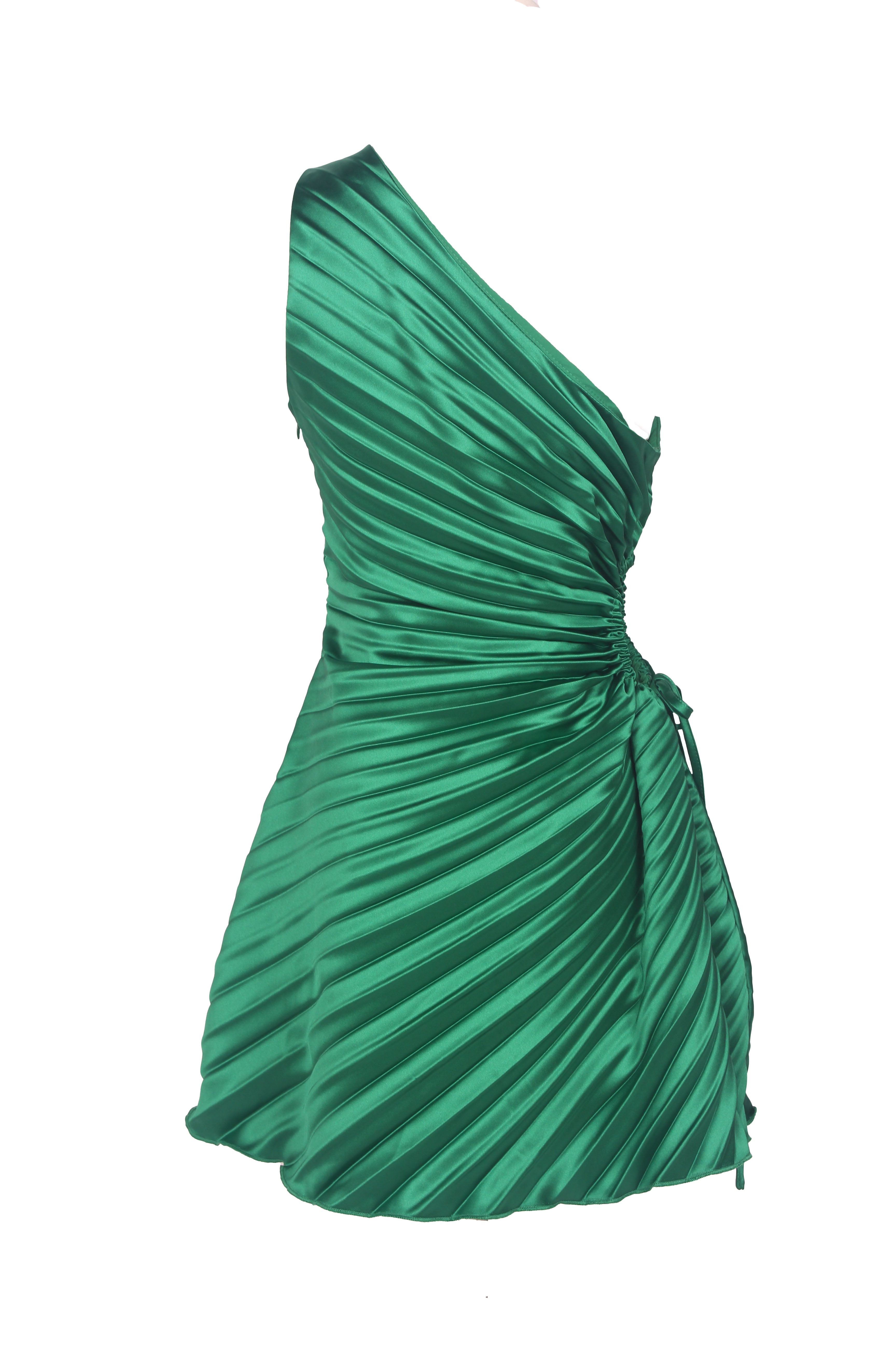 mermaid way dress Satin Mood Lace Fishtail Maxi Dress in Black
